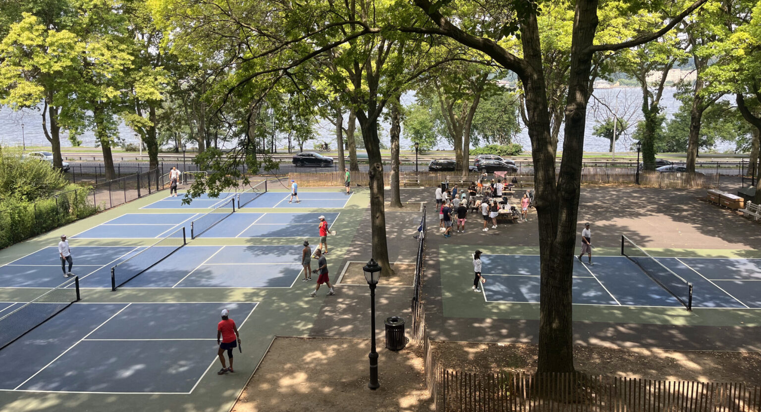 Riverside Park Pickleball Courts Manhattan