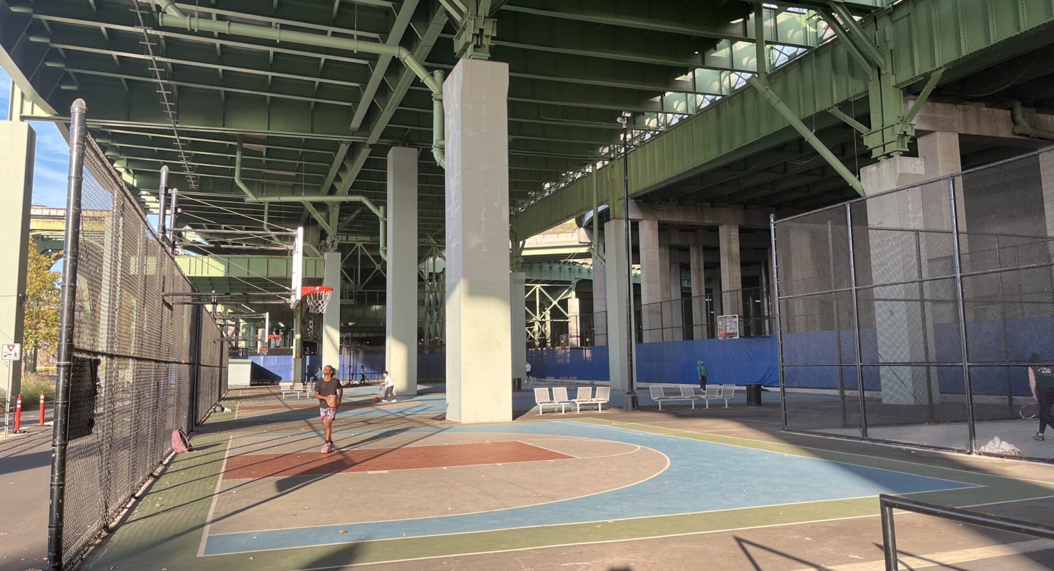71st Street Basketball Courts Riverside Park Conservancy